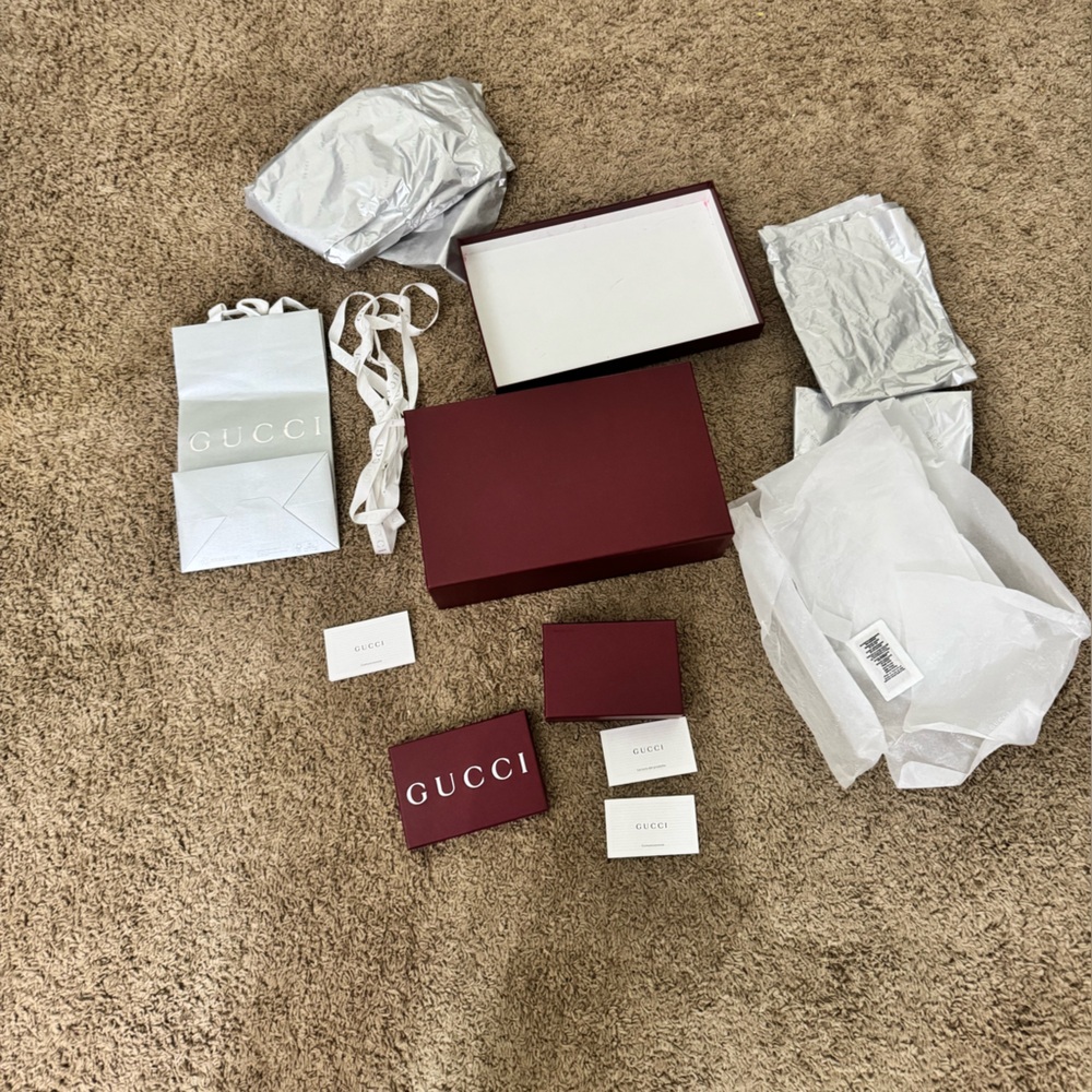 Authentic Gucci Empty Boxes/Bag Packaging Bundle … - image 5